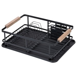 Wenko Odkapávač na nádobí (s dřevěnými prvky)