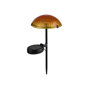 Livarno home Dekorativní solární svítidlo (solární svítidlo ve tvaru houby/oranžová)