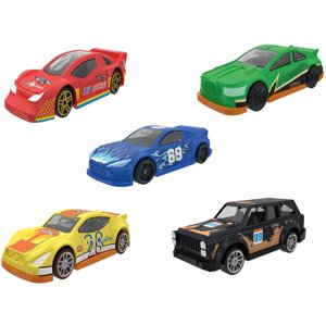Playtive Sada autíček 1:64, 5dílná (Race Cars)