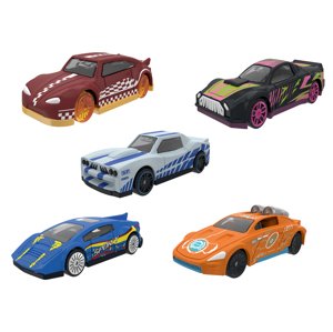 Playtive Sada autíček 1:64, 5dílná (Tuning Cars)