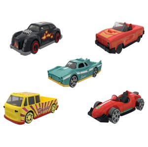 Playtive Sada autíček 1:64, 5dílná (Clasic Cars)