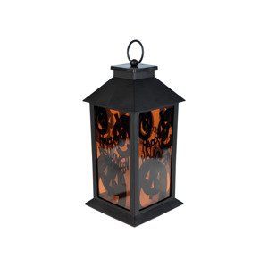 Livarno home Halloweenská LED lucerna (hranatá/oranžová)