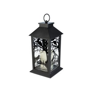 Livarno home Halloweenská LED lucerna (hranatá/bílá)