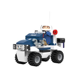 Playtive Clippys Stavebnice "Xs" (policejní čtyřkolka)