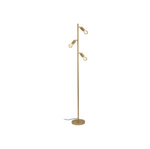 Livarno home Stojací LED lampa (zlatá)