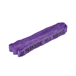 Parkside® Kulatý zvedací popruh (1 000 kg / 4 m / 2 kusy)