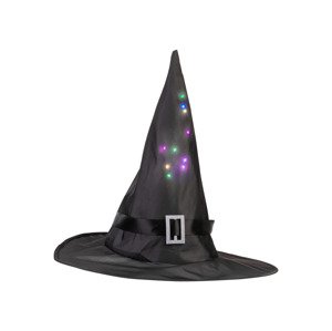 Dětské doplňky na Halloween s LED (univerzální velikost, čarodějnice)