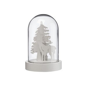 Livarno home LED skleněná dekorace (jelen)