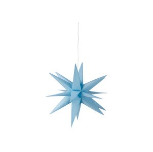 Livarno home Svítící LED hvězda (světle modrá)