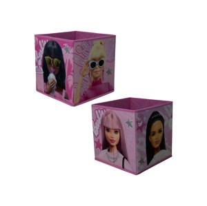 Barbie Úložný box, 30 x 30 x 30 cm, 2 kusy (světle růžová)