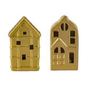 Livarno home LED domeček (hrázděný dům)