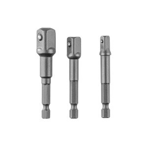 Parkside® Držák bitů / Sada čtyřhranných adaptérů (sada čtyřhranných adaptérů, 3dílná)