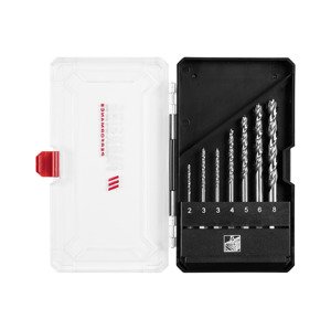Parkside Performance® Sada vrtáků, 7/8dílná (sada vrtáků do dřeva, 7dílná)