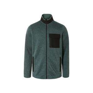 Livergy® Pánská fleecová bunda (zelená, XL (56/58))