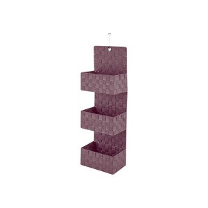 Livarno home Závěsný regál / sada úložných boxů (závěsný regál, světle růžová)