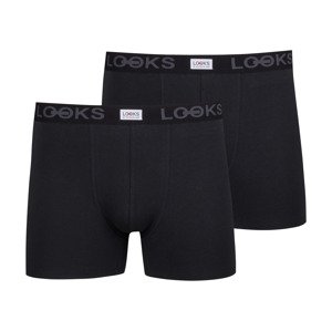 Looks by Wolfgang Joop Pánské boxerky, 2 kusy (Xl, černá)