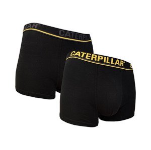 Caterpillar Pánské boxerky, 2 kusy (XXl, černá/žlutá)