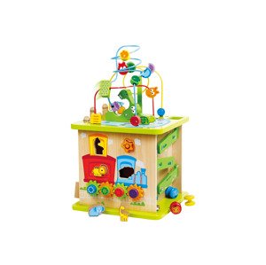 Hape Dřevěná hrací kostka Forest Animal Play Cube