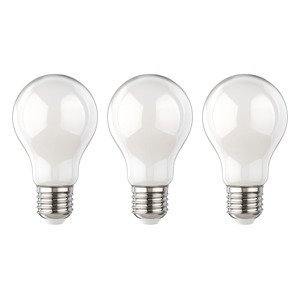 Livarno home Filamentové LED žárovky (E27, mléčná, 3 kusy)