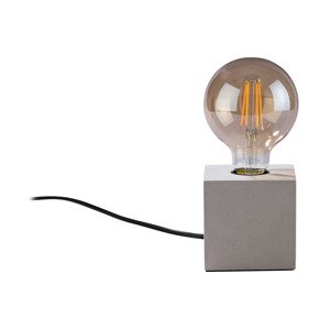 Livarno home Stolní LED lampa (kostka - cement)