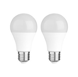 Livarno home LED žárovky (7,3 W E27 hruška, 2 kusy, mléčný)