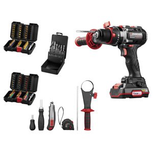 Parkside Performance® Sada s aku příklepovou vrtačkou Psbsap 20-Li C3