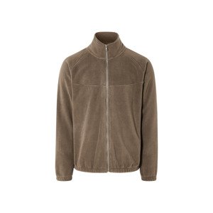 Livergy® Pánská fleecová bunda (M (48/50), hnědá)