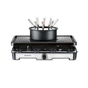 Silvercrest® Kitchen Tools Kombinovaný raclette gril s fondue Srgf 1400 A2