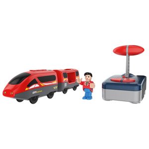 Playtive Vlak na dálkové ovládání (osobní vlak/červená)