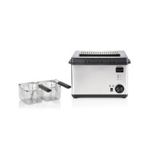 Silvercrest® Kitchen Tools Fritéza z nerezové oceli