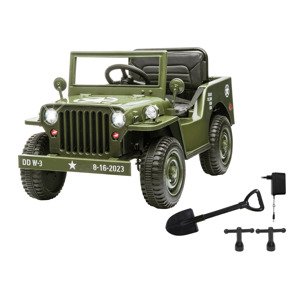 Jamara Ride-on Jeep Willys MB Army