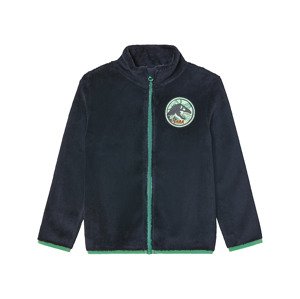 Chlapecká fleecová bunda (110/116, navy modrá)