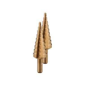 Parkside Performance® Sada stupňovitých / HSS spirálových vrtáků (sada stupňovitých vrtáků 4-20 mm, 2dílná)
