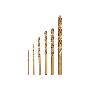 Parkside Performance® Sada stupňovitých / HSS spirálových vrtáků (sada HSS spirálových vrtáků, 6dílná)