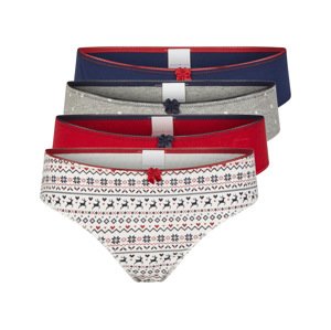 Happy Shorts Dámské vánoční kalhotky, 4 kusy (Norsko, M)