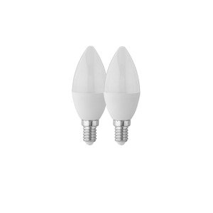 Livarno home LED žárovka (Led, E14, svíčka, 470 lm, 2 kusy)
