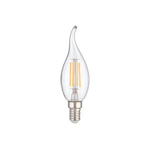 Livarno home Filamentová LED žárovka (svíčka plamen E14)