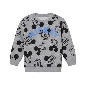 Chlapecká mikina (Mickey Mouse šedá, 98/104)