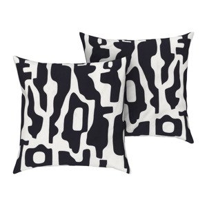 Livarno home Potah na polštář Renforcé, 50 x 60 cm, 2 kusy (geometrický vzor)