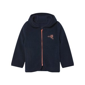 lupilu® Dívčí fleecová bunda (110/116, navy modrá)