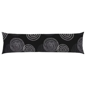 Livarno home Potah na polštář Renforcé, 40 x 145 cm (kruhy)