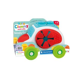 Clementoni Dětská plastová hračka Clemmy (senzorické autíčko)
