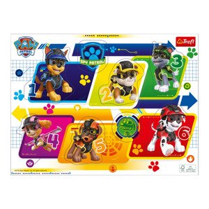 Trefl Dřevěné vkládací puzzle (Tlapková patrola)
