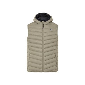 Livergy® Pánská prošívaná vesta (M (48/50), písková)