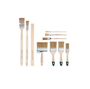 Parkside® Sada štětců, 10dílná (lazura)
