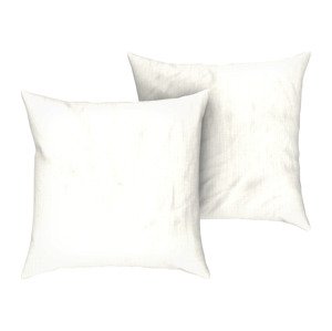 Livarno home Mušelínový potah na polštář, 50 x 60 cm, 2 kusy (bílá)