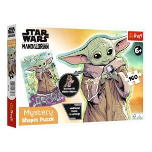 Trefl Puzzle Mystery Shapes, 160 dílků (Mandalorian – Star Wars)