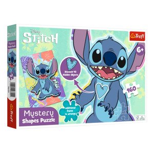 Trefl Puzzle Mystery Shapes, 160 dílků (Lilo a Stitch)