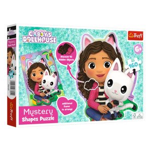 Trefl Puzzle Mystery Shapes, 160 dílků (Gábinin kouzelný domek)