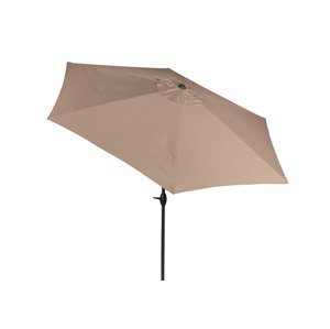 Livarno home Slunečník, 3 m, hnědošedá